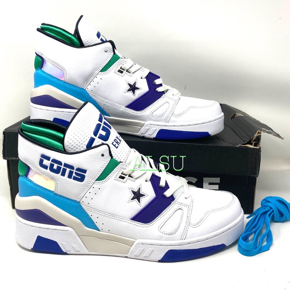 Converse ERX 260 MID Top White Court Purple Men's - Picture 3 of 7